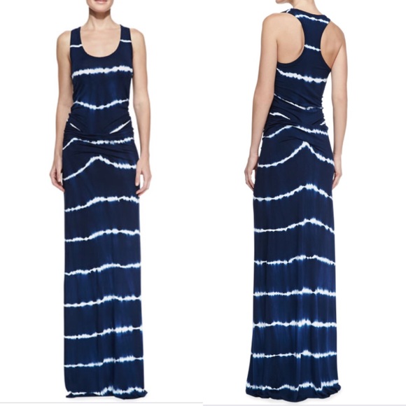 Young Fabulous & Broke Dresses & Skirts - Young Fabulous & Broke Blue Tiedyed Hampton Maxi